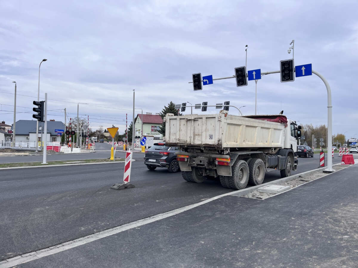 Przebudowa ul. Warszawskiej w Rzeszowie [listopad 2023]